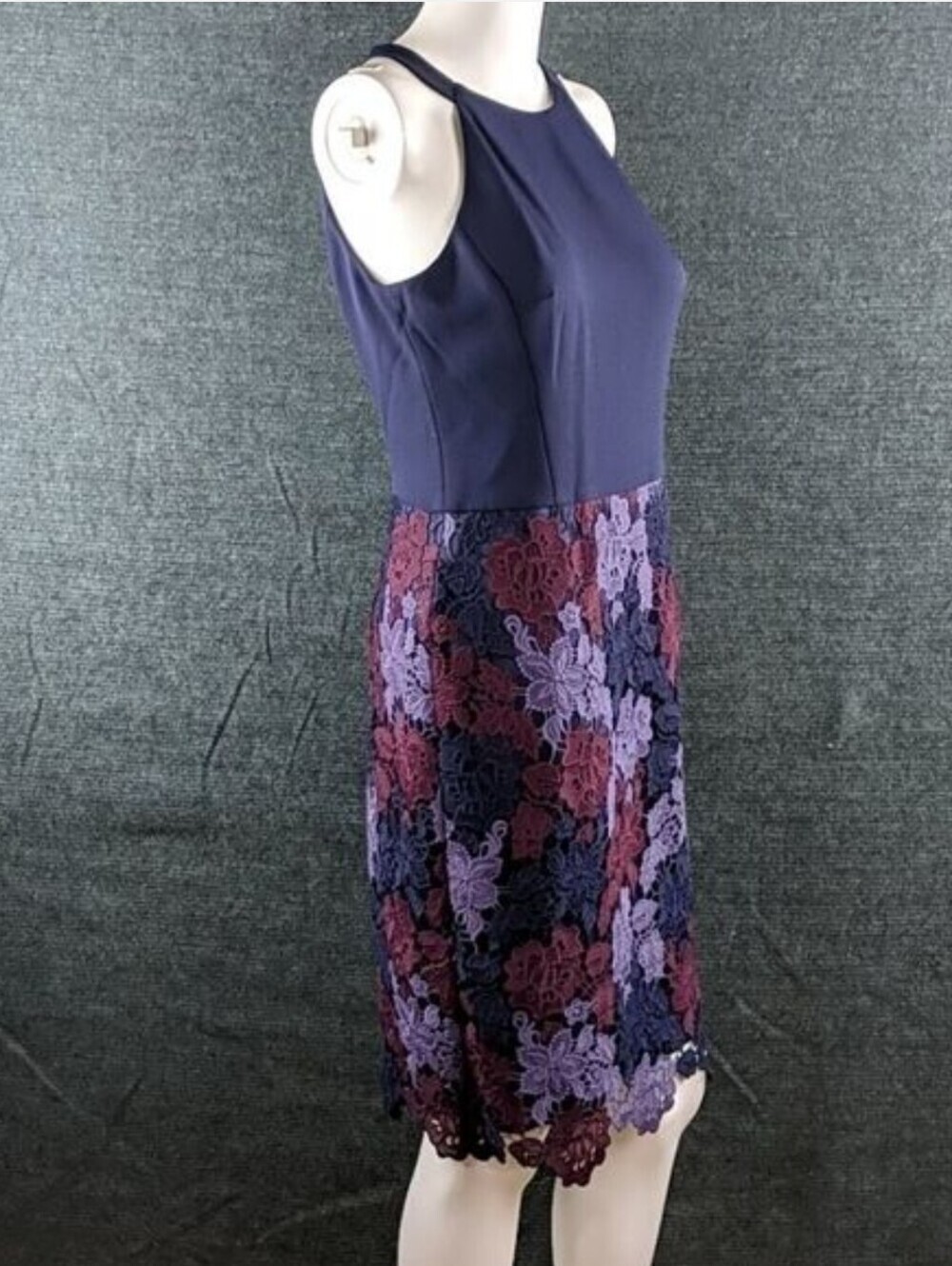 NWT Maggie London Crocheted Lace Dress